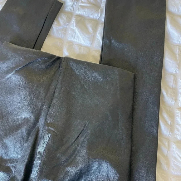 Commando Black Faux Leather Leggings - Picture 8 of 9
